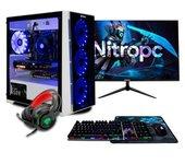 Portátil Gaming NITROPC Pack Gold (AMD Ryzen 5 5500 - RTX 3050 8GB - RAM: 16GB - M.2 1TB - 24" )