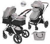 Carrito de Bebé LORELLI Convertible Viola Da Opaline Grey