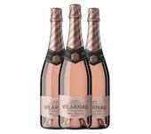 Vilarnau Rosé Delicat Brut Cava Reserva 75 Cl 12% Vol. (pack De 3 Unidades)