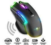 Spirit of Gamer Elite M70 Ratón Gaming Inalámbrico RGB 4800 DPI Negro