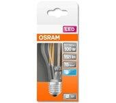 Bombilla Led Estándar De Filamento - 11w -100w E27 - Blanco Frío Osram