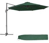 Parasol Daria Ø 300 Cm Con Pedal Y Funda - Verde