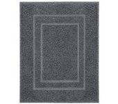 Alfombra De Baño Plaza Gris Oscuro 60x80 Cm Kleine Wolke