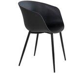 2 Sillones De Polipropileno Negro Roda