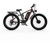 Bicicleta Eléctrica DUOTTS S26 Potencia 750W*2 Batería960Wh Autonomía 60Km Negro