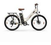 OneSport OT18-3 Bicicleta Eléctrica Motor 250W Batería 36V/14.4Ah Autonomía 40km Ruedas 26" Blanco