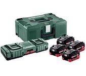 Metabo Set Básico 4x Lihd 5.5ah Asc 145 Duo + Ml (685180000)