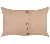 Conjunto de 2 cojines de lino beige 30 x 50 cm BELIANI Banori