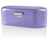 Caja de Pan SWAN (44 x 22,5 x 19 cm - Metal - Morado)