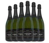 Covides Chenine Brut Nature Cava Joven 75 Cl 12% Vol. (pack De 6 Unidades)