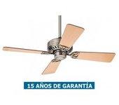 Ventilador De Techo Hunter 24179 Bayport 107 Arce O Cereza / Cromo Satinado