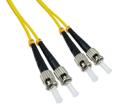 Cable de fibra óptica ST a ST monomodo duplex 9/125 de 15 m OS2 - BeMatik