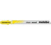 Metabo 25 Hojas Para Sierra De Calar "clean Wood" 74/ 2,5 Mm (623691000)