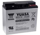 Batería YUASA para Autocaravanas 12V 22Ah cíclica