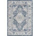 Surya alfombra vintage oriental azul/gris/senape 160x220