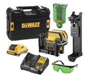 Nivel laser bateria 5 puntos verde dewalt dce0825d1g