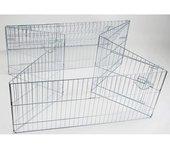 Corral Para Mascotas Al Aire Libre Easy Metal Plateado 82845 Kerbl