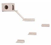 Rascador De Pared Para Gatos Mont Blanc Madera Beige Kerbl