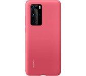 Funda Huawei Tpu Para P40 Pro Color Rojo Modelo 51993805 Nuevo