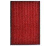 Felpudo rojo 117x220 cm en PVC