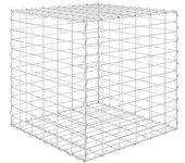 Gabion Cube cama levantada en alambre de acero 60x60x60 cm