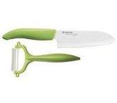 Kyocera Set Blister Cuchillo 140+pelador, Verde