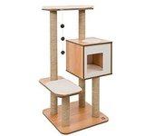 Vesper V Base High Nogal Cat Tree