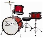 Bateria Infantil Oqan Qpa-3 Kids Red