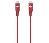 Celly Usbcusbccolrd Cable Usb 1,5 M Usb C Rojo