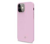 Funda para iPhone 12 CELLY Silicona Rosa