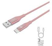 Cable Usb-C CELLY Rosa