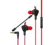 Celly CyberWired Auriculares Gaming Negros/Rojos