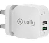 Celly Tc2usbturbouk Cargador De Dispositivo Móvil Cámara Digital, Mando Para Videojuegos, Auriculares, Teléfono Móvil, Batería Portátil, Smartphone,