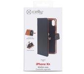 Funda Folio para iPhone XR CELLY Piel Negro