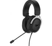 auriculares gaming asus tuf gaming h3 - plata