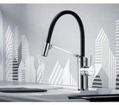 Grifo de Cocina BLANCO com Spray Lava Cinza 524813