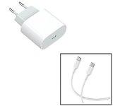 Cargador Base Type-C Fastcharge Carregamento Tecnologia para iPhone 15 Pro Max LEKUS Blanco