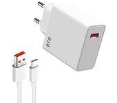 Cargador Turbo Fast Charge Usb Carga para Xiaomi PHONECARE Blanco