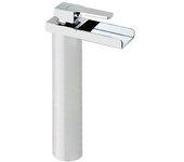 Genebre 63138 26 45 66 Kenjo Grifo Monomando Lavabo Caño Alto Cascada Cromo