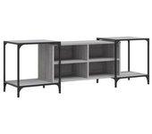 Mueble para TV Sonoma gris 153x37x50 cm Madera multicapa