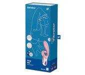 Satisfyer - Hug Me Vibrador Rabbit App Azul