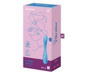 Satisfyer G Spot Flex 4+ Multi Vibrador Azul 1ud