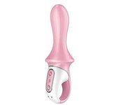 Satisfyer Air Pump Booty 5+ Vibrador Anal Inflable Rojo 1un