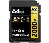 Lexar Professional 2000x 64 Gb Sdhc Uhs-ii Clase 10