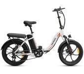 Bicicleta Electrica FAFREES F20 Plegable Blanco