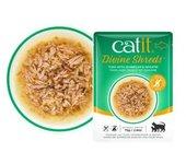 Catit Divine Shreds - Sopas De Atún Para Gatos - Dorada Y Wakame, 18 Sobres X 75 Gr