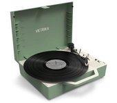 VICTROLA Re-Spin Green / Tocadiscos Con Altavoz