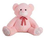 Oso de Peluche Evy Rosa 85 cm