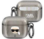 Funda Apple Airpods 3 KARL LAGERFELD (Negro)