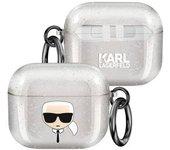 Funda Apple Airpods 3 KARL LAGERFELD (Plateado)